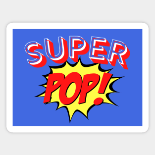 Super POP - Fathers Day Tee Magnet